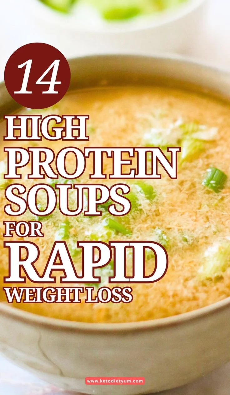 14 flavorful low carb soups for weight loss and easy meal preparation